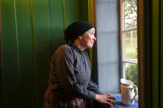 Omvisning med Grovtausa på Løp gård
